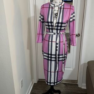 Plaid dress
